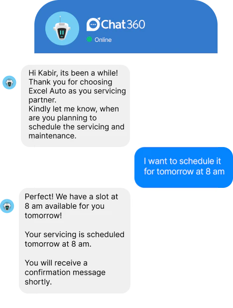 screenshot of Chat360