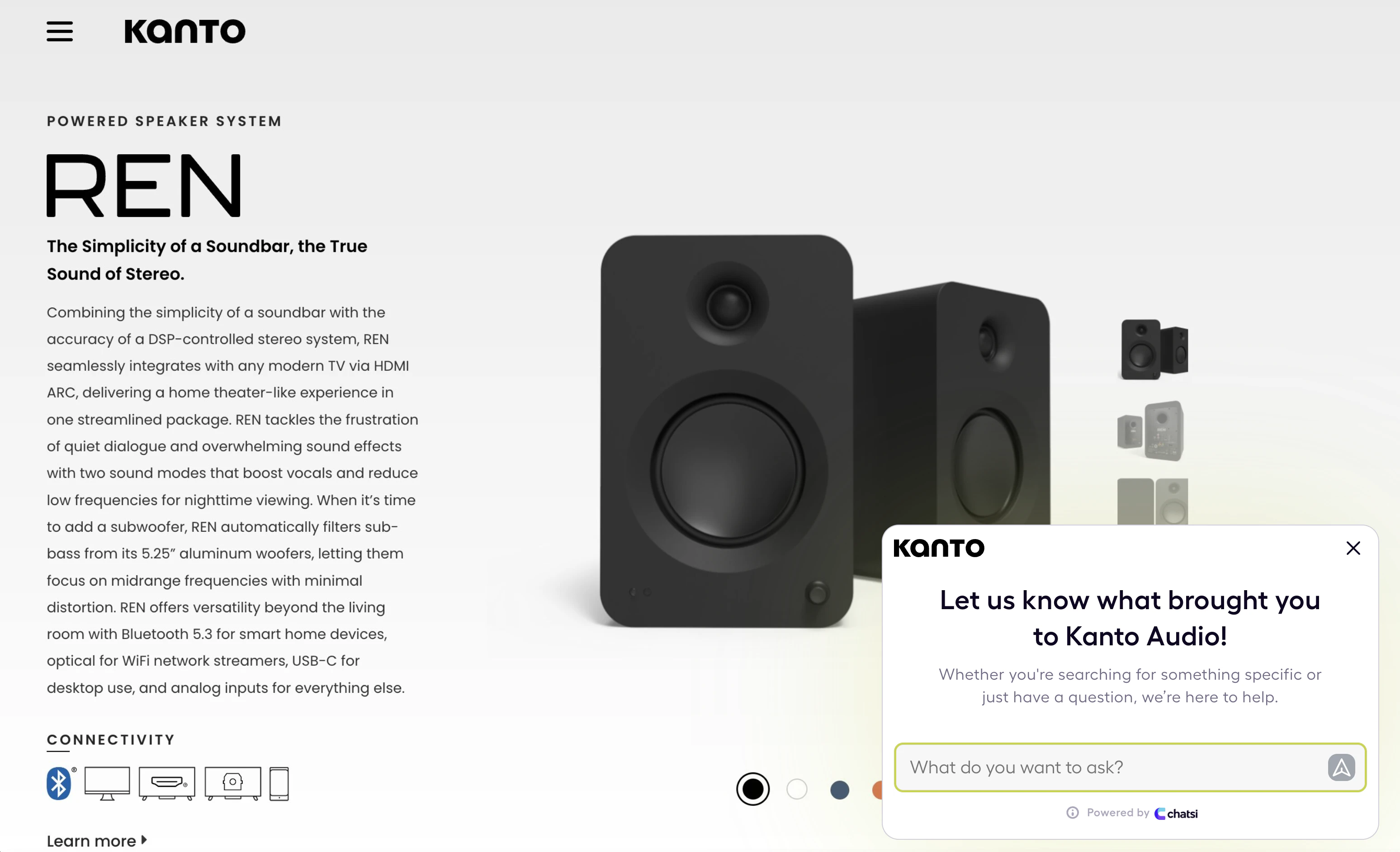 screenshot of Chatsi