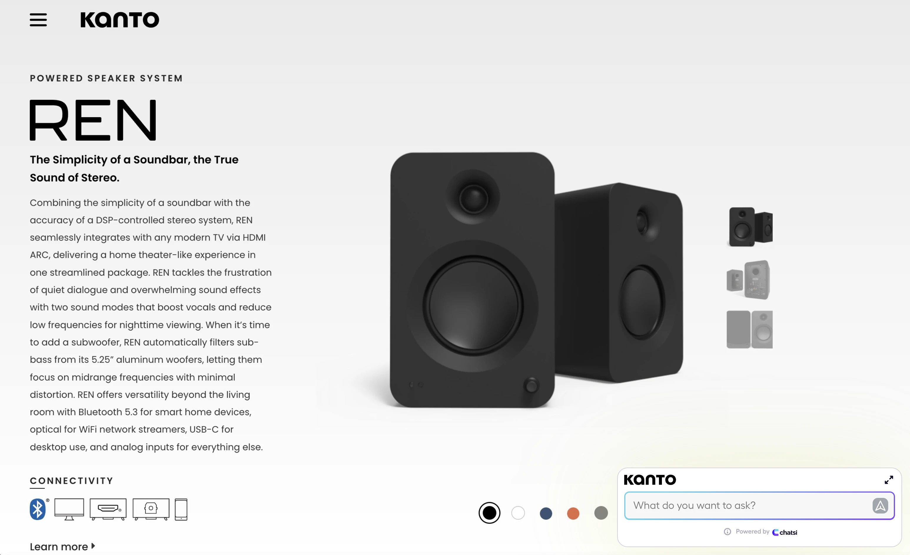 screenshot of Chatsi