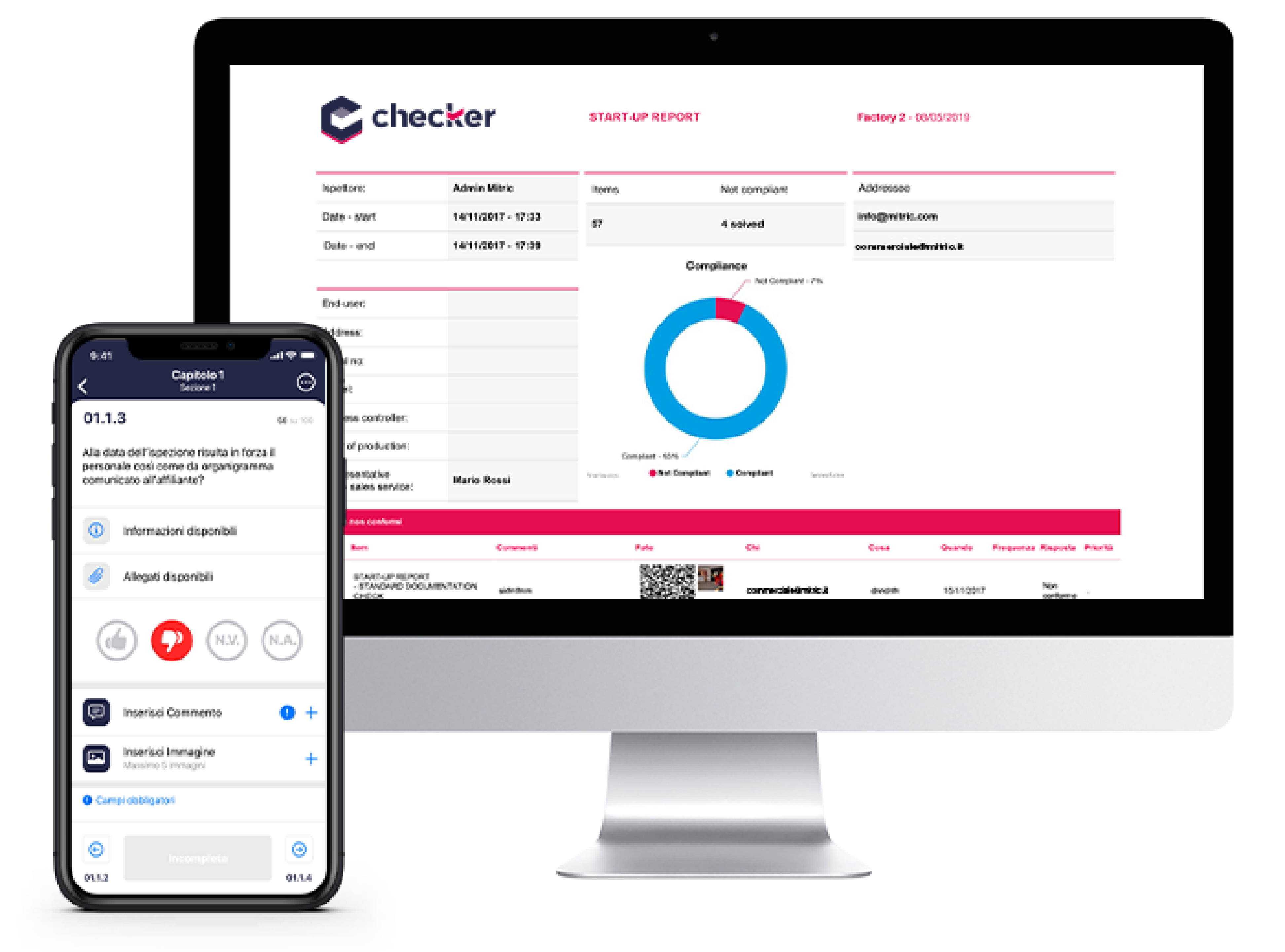 screenshot of Checker