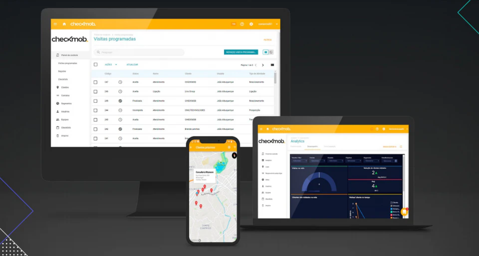 screenshot of Checkmob