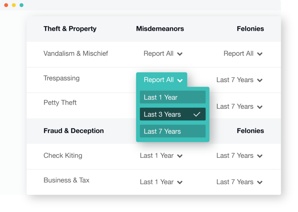 screenshot of Checkr