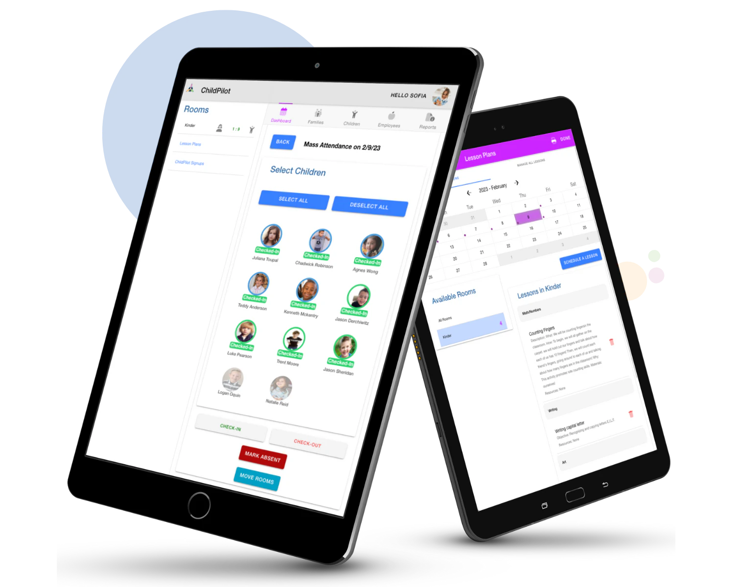 screenshot of ChildPilot