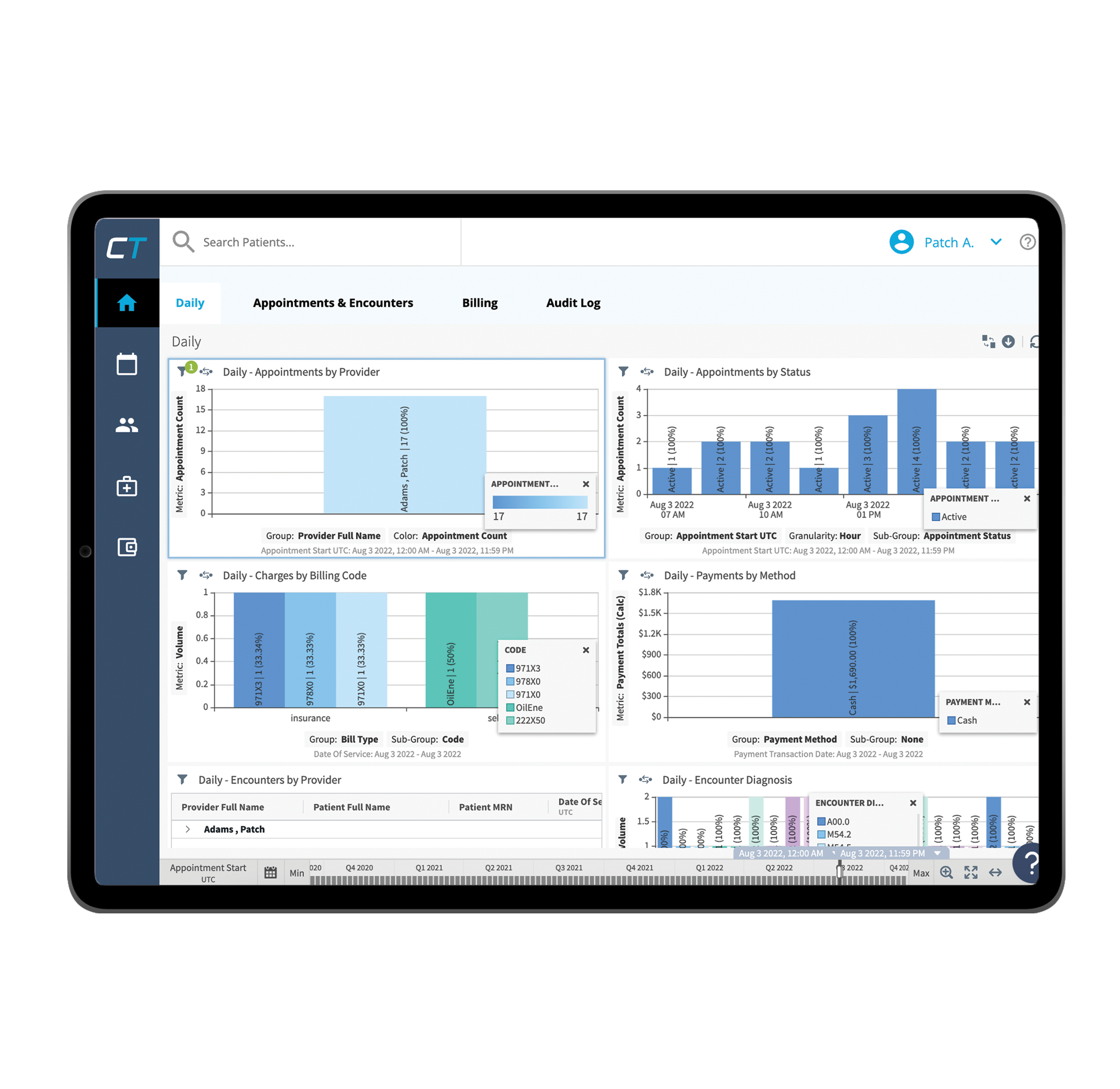 screenshot of ChiroTouch