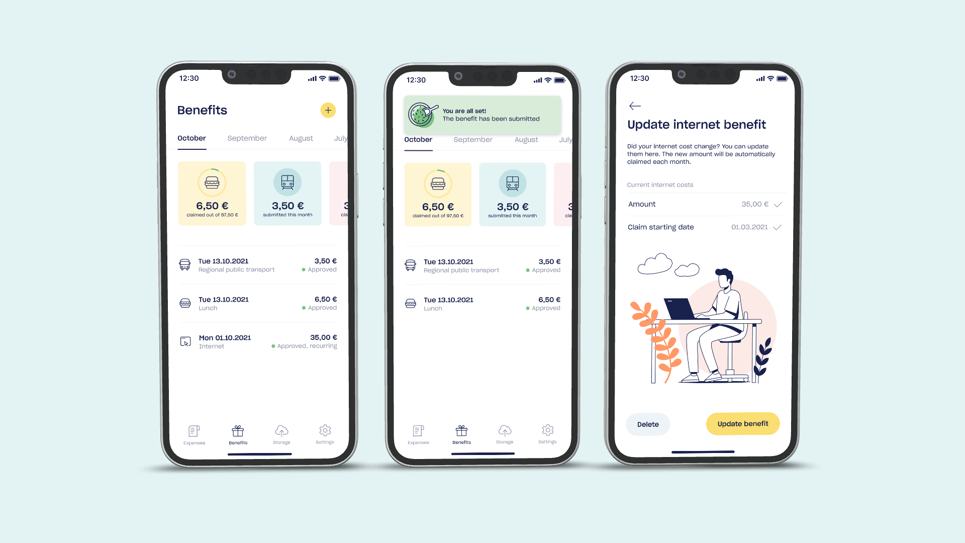 screenshot of Circula