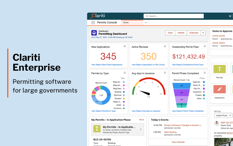 screenshot of Clariti