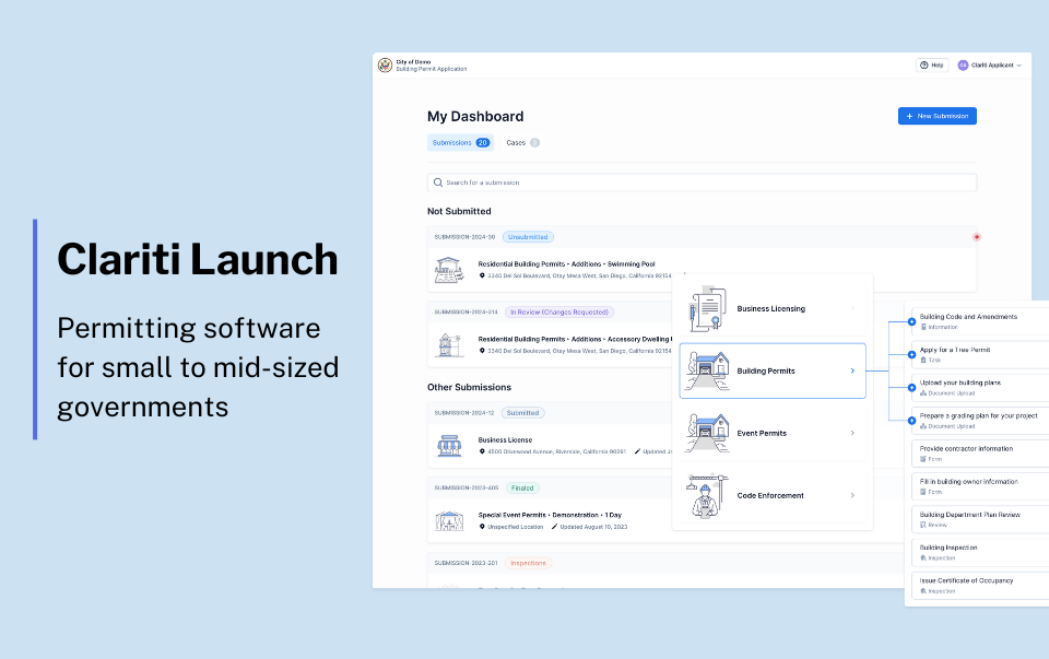 screenshot of Clariti