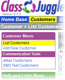screenshot of ClassJuggler