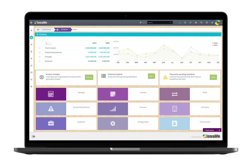 screenshot of Classlife