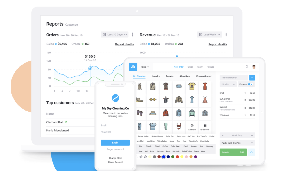 screenshot of CleanCloud
