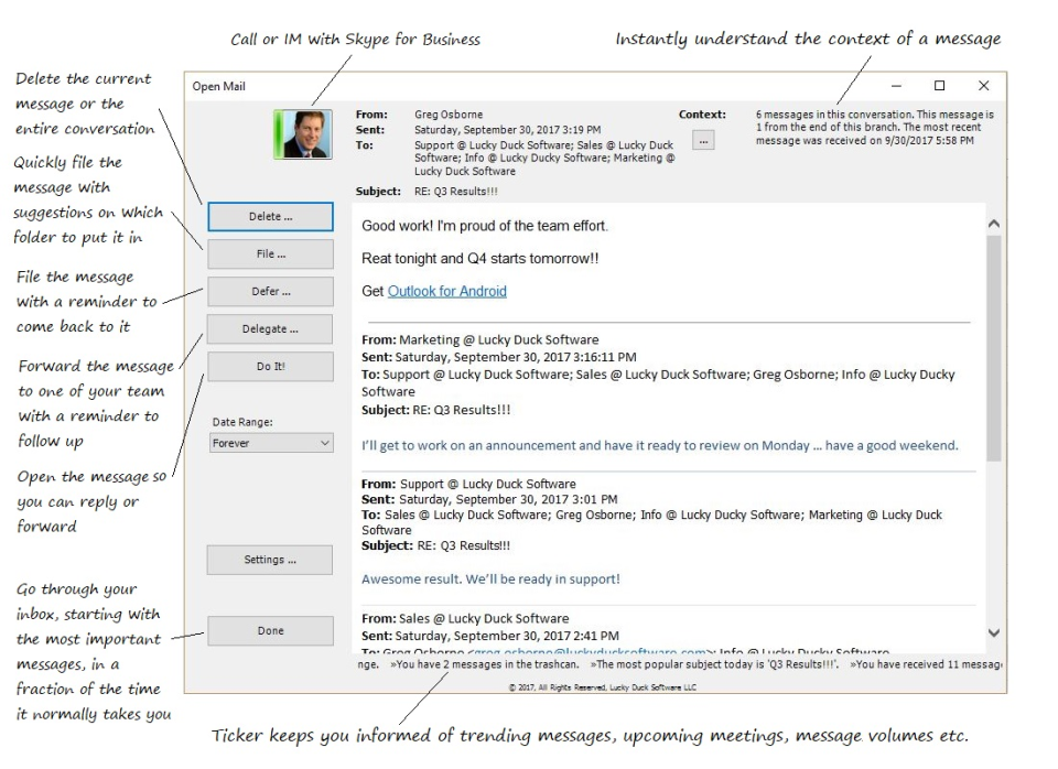 screenshot of CleanOut