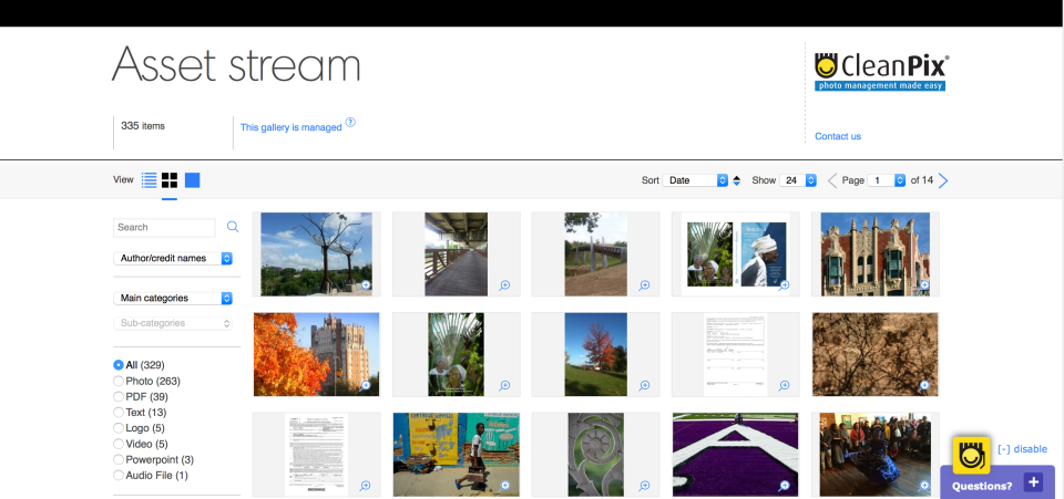 screenshot of CleanPix