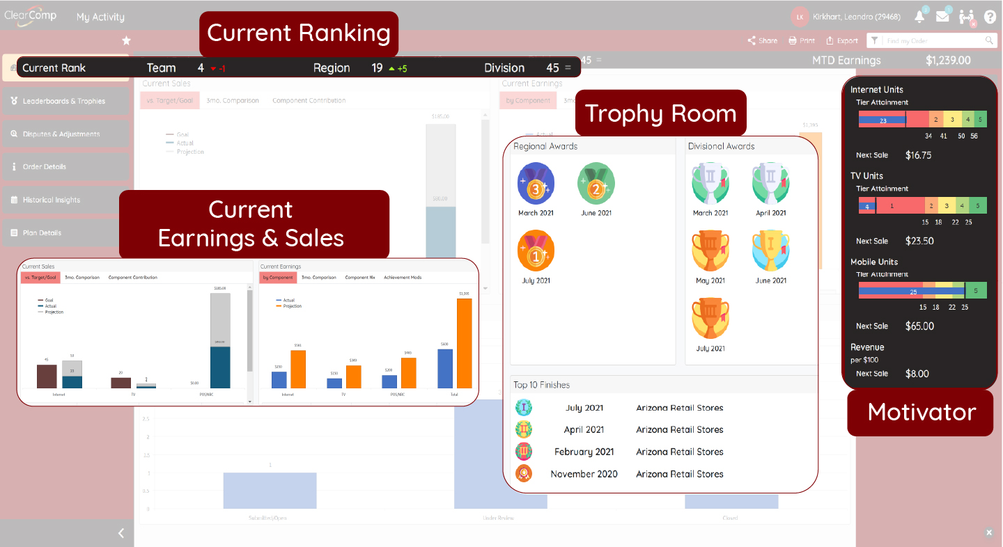 screenshot of ClearComp