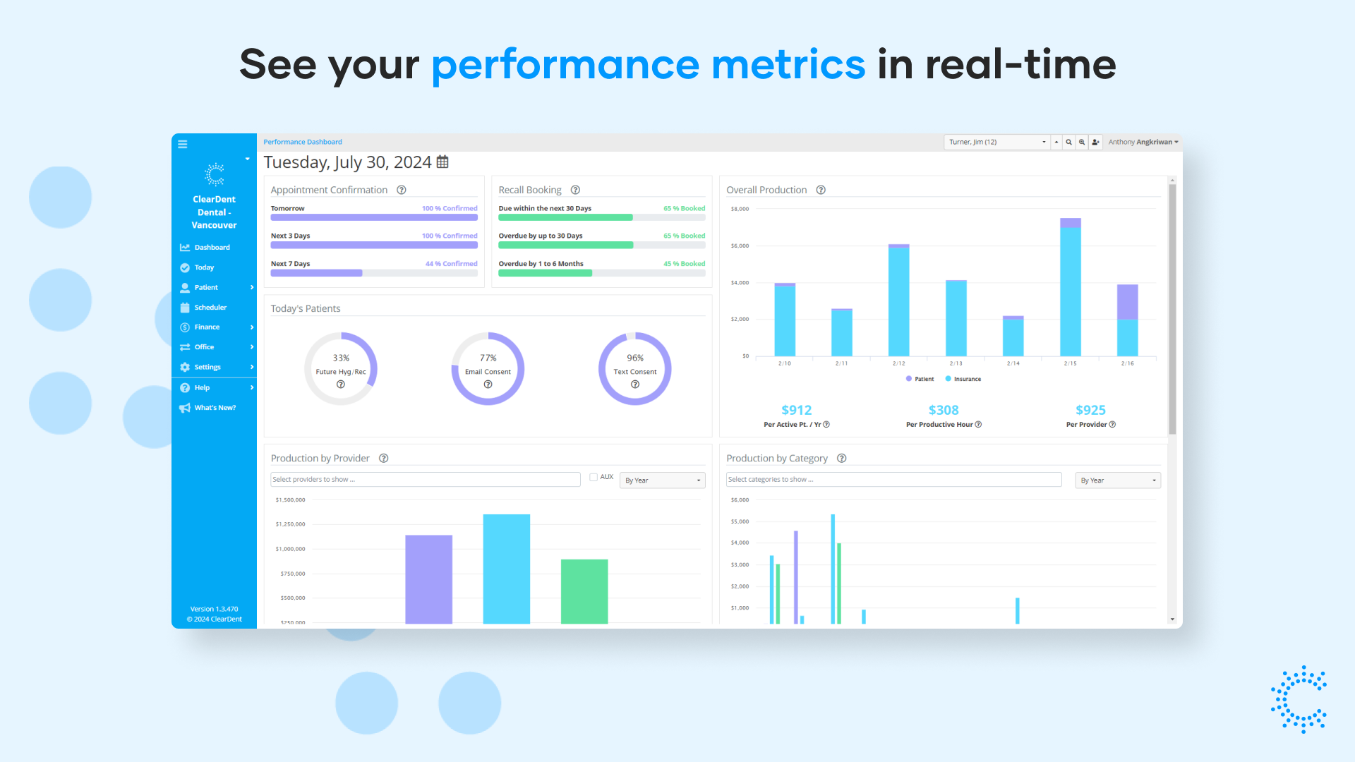 screenshot of ClearDent