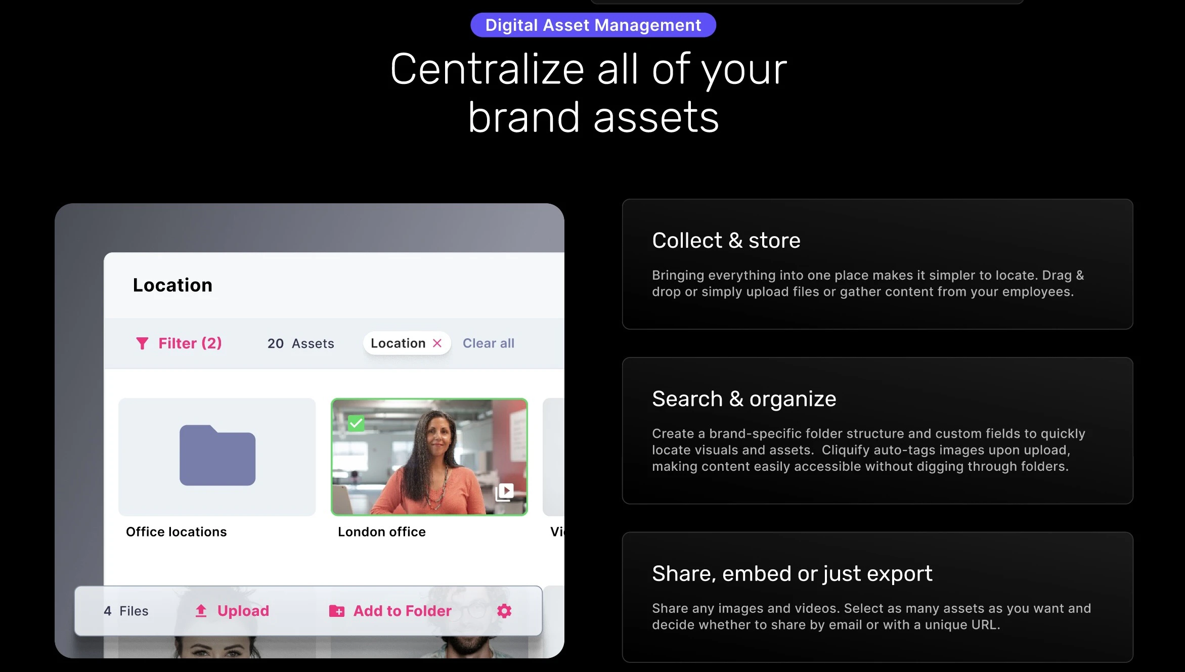 screenshot of Cliquify