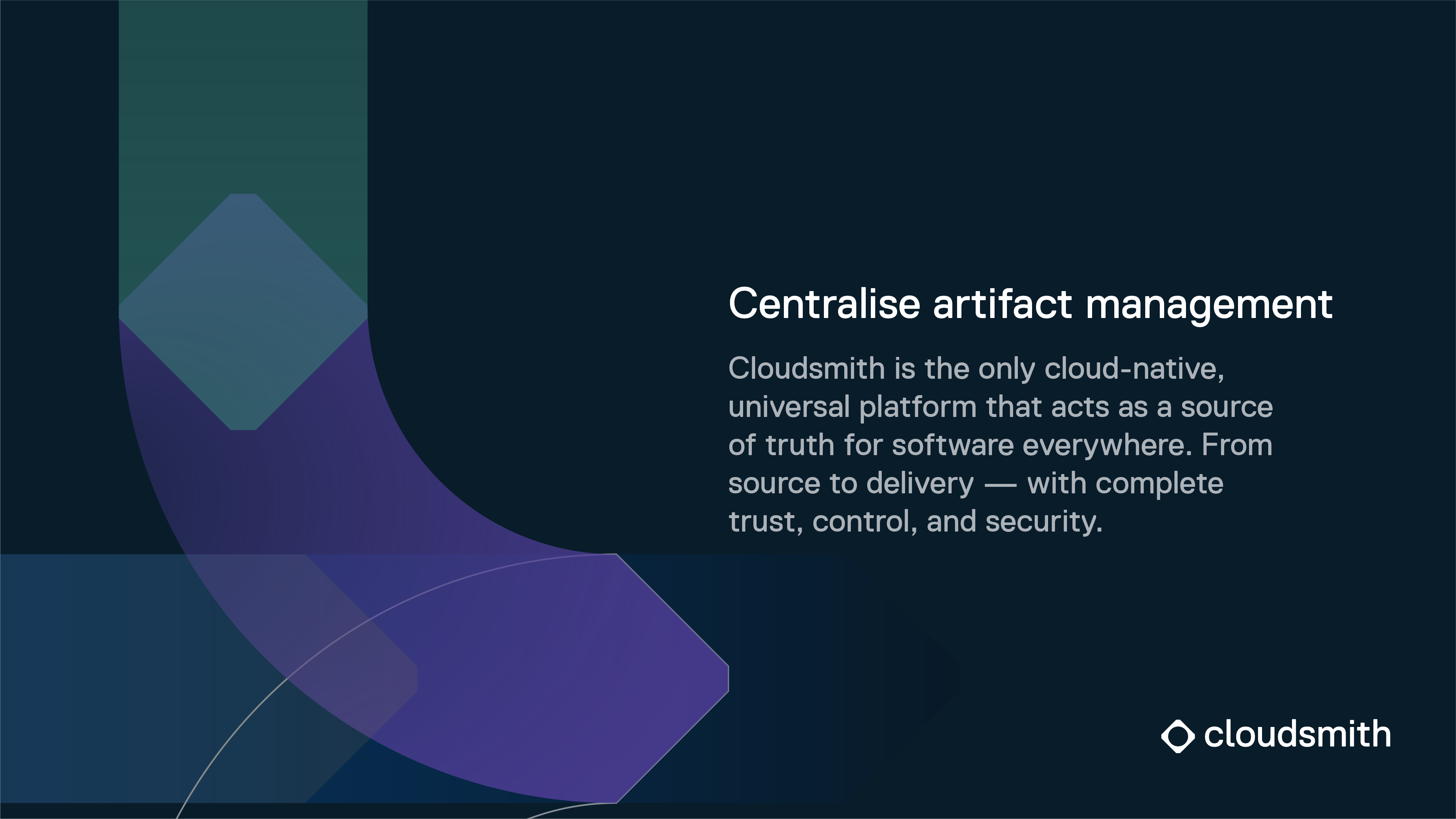 screenshot of Cloudsmith