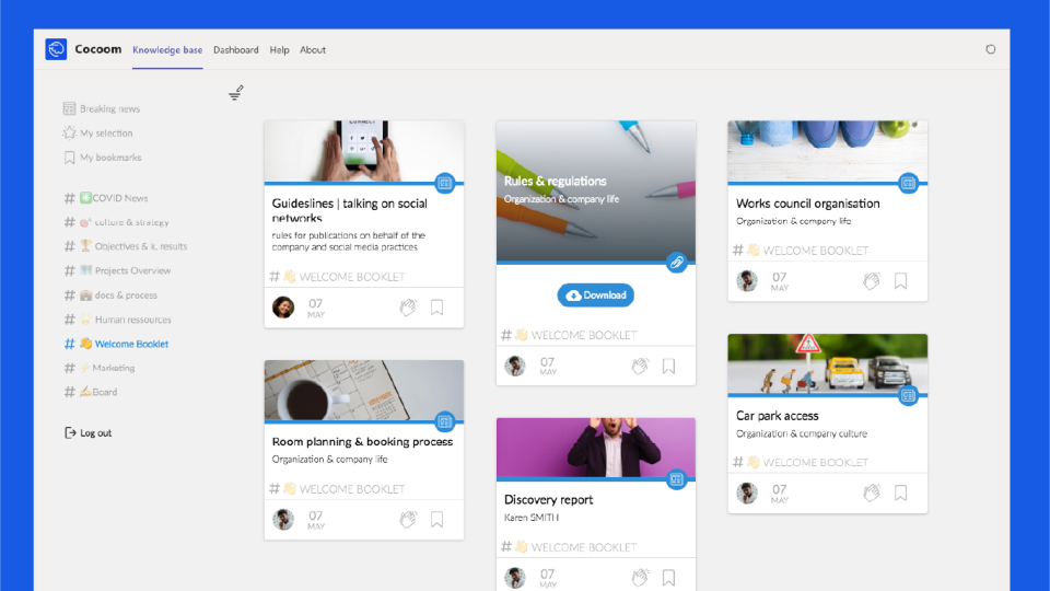 screenshot of Cocoom