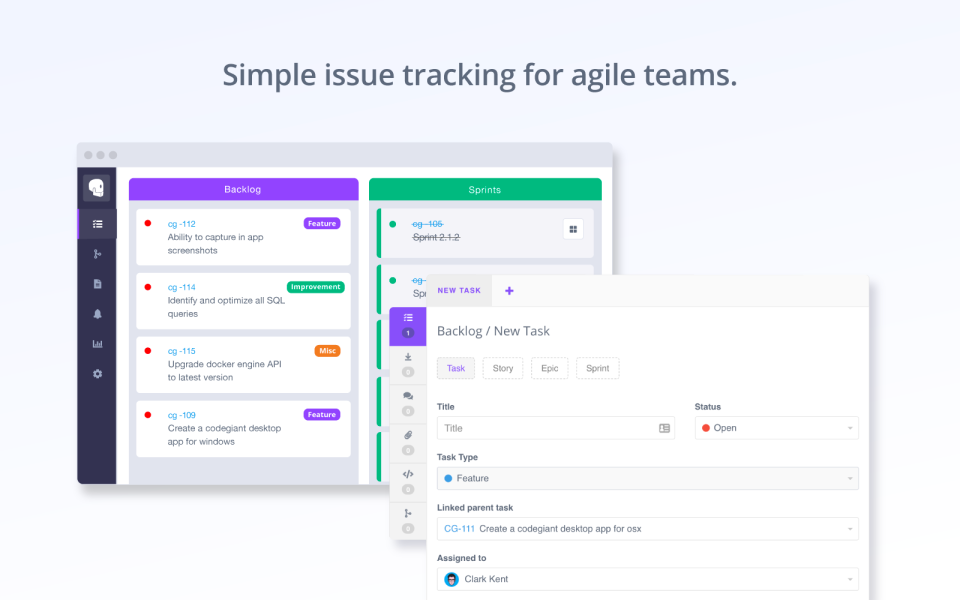 screenshot of Codegiant