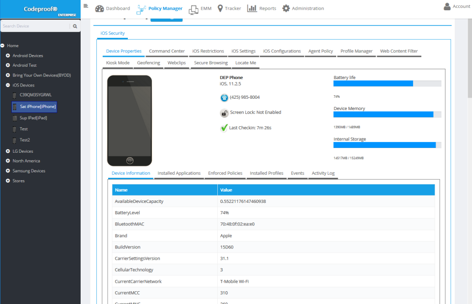 screenshot of Codeproof