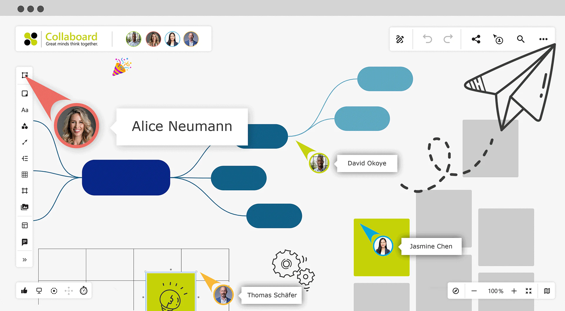 screenshot of Collaboard
