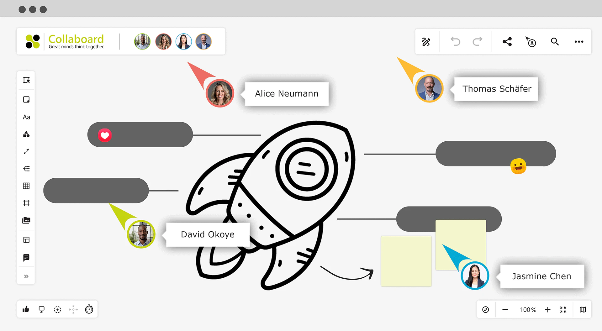 screenshot of Collaboard