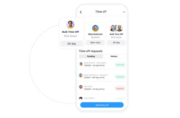 screenshot of Connecteam
