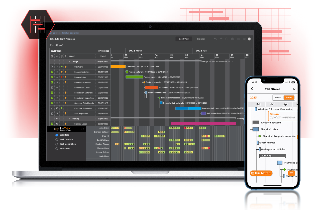 screenshot of ConstructionOnline