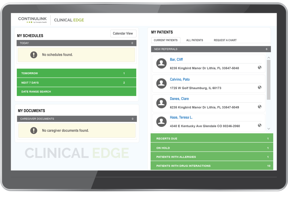 screenshot of ContinuLink