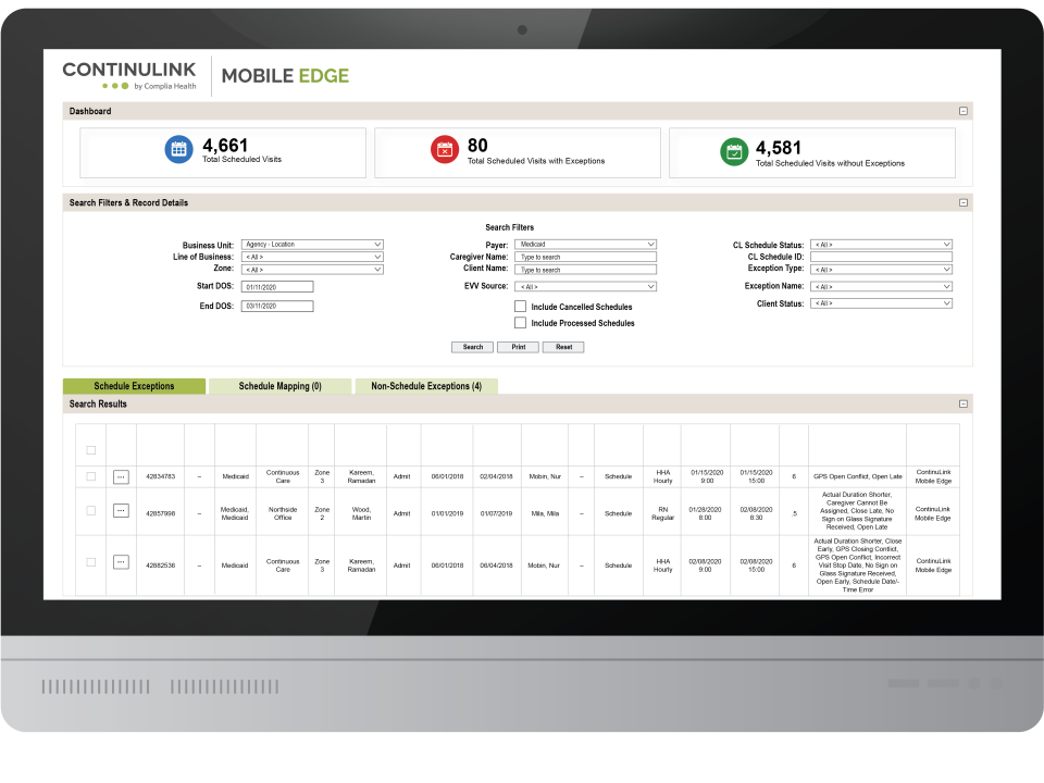 screenshot of ContinuLink