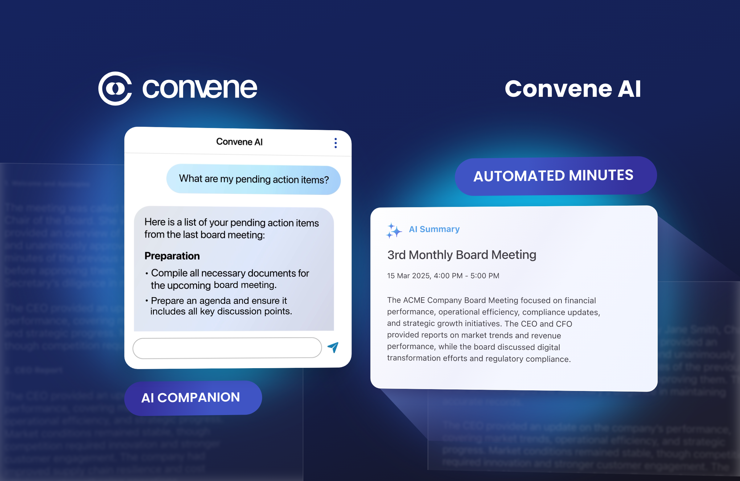 screenshot of Convene