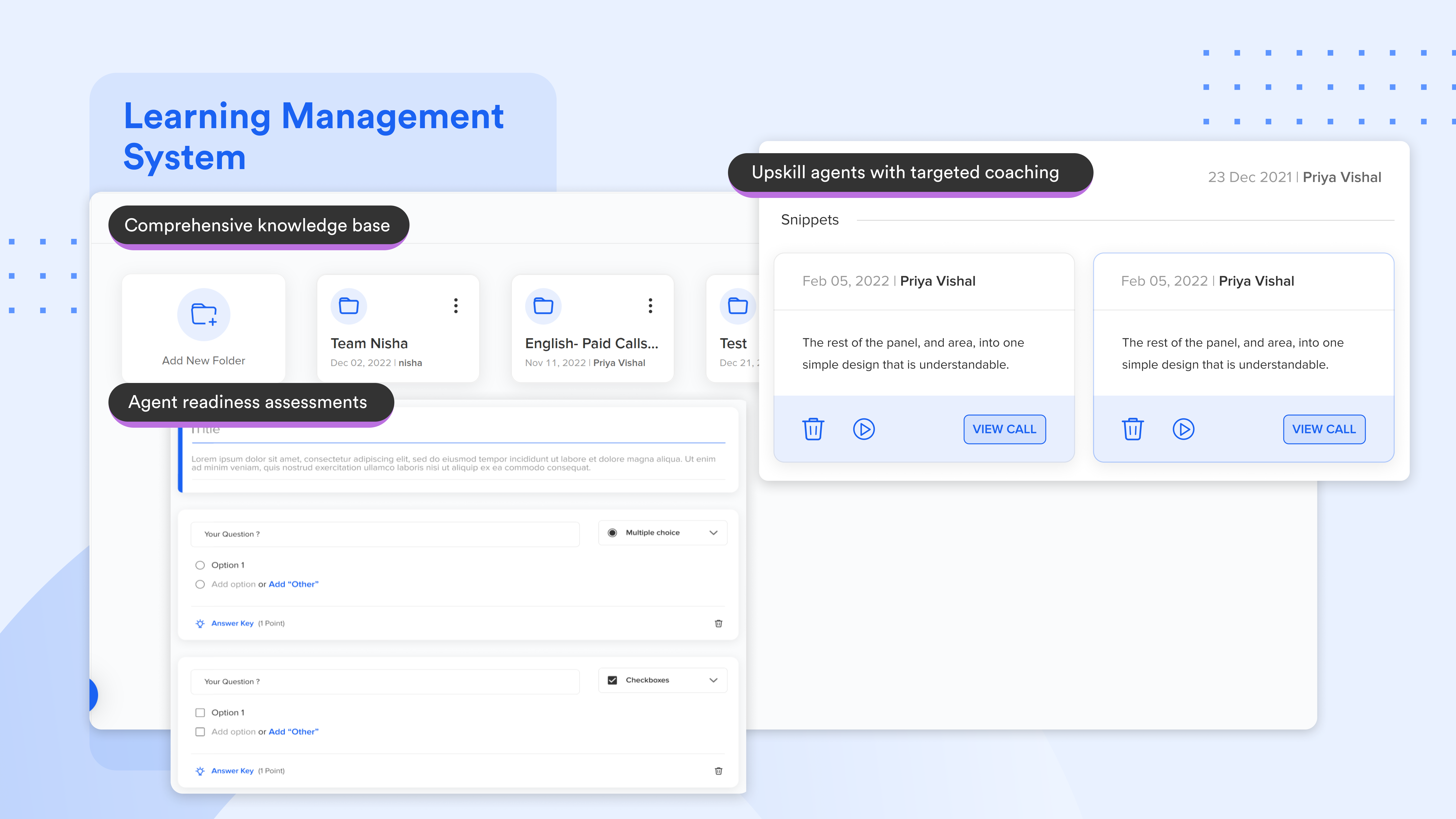 screenshot of Convin