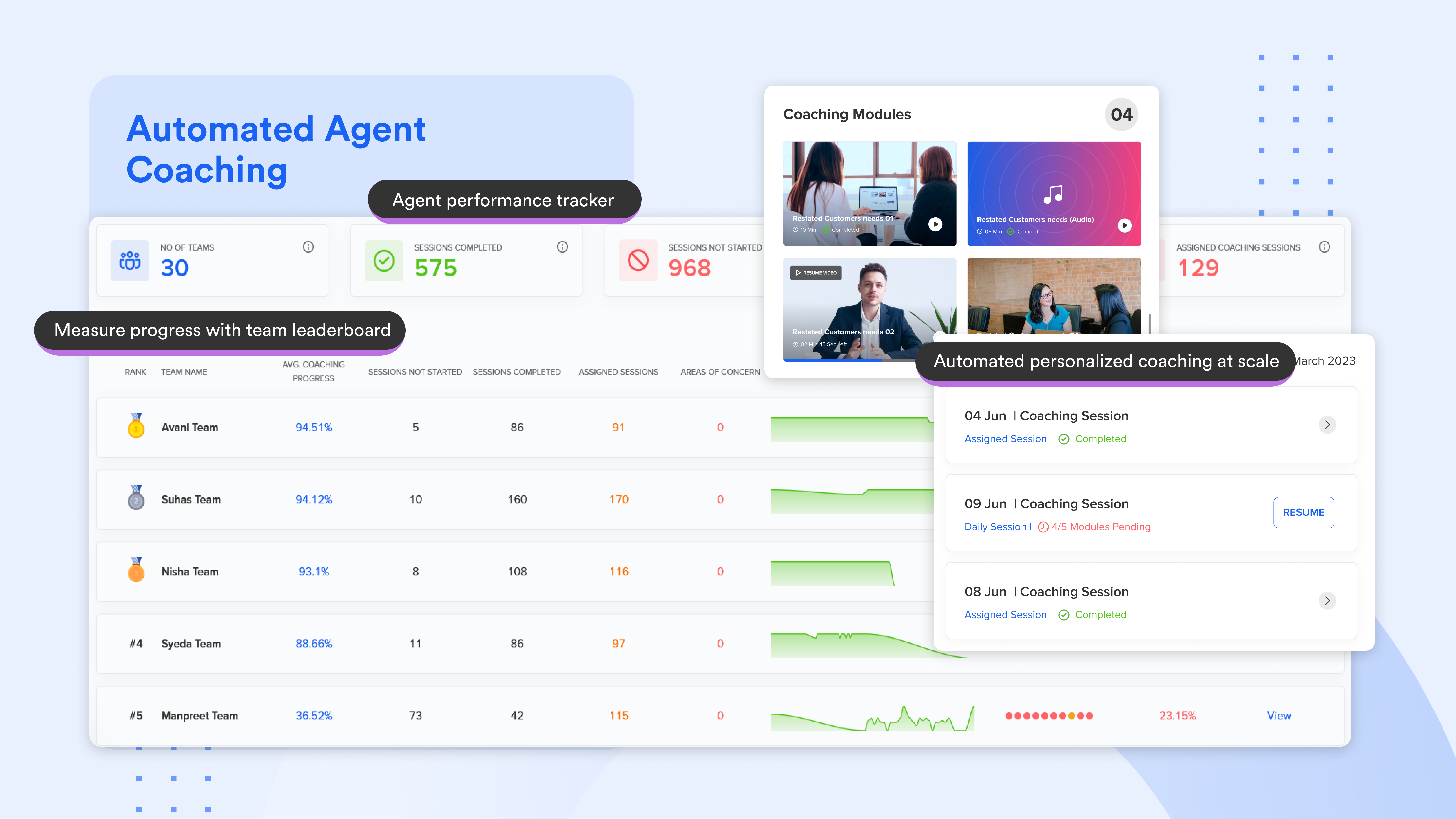 screenshot of Convin