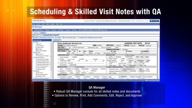screenshot of CradleMRx