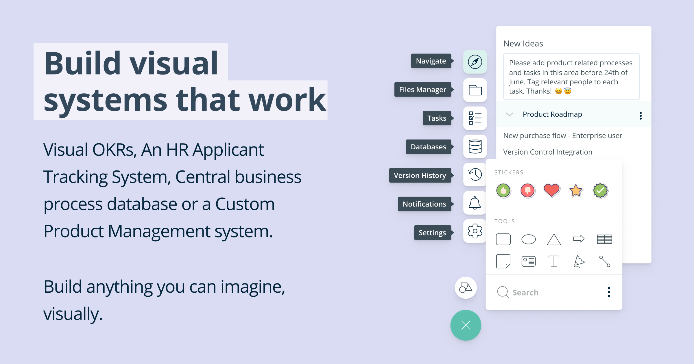screenshot of Creately