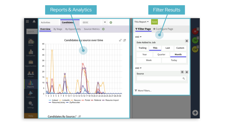 screenshot of Crelate