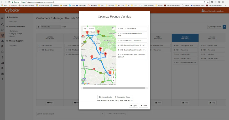 screenshot of Cybake