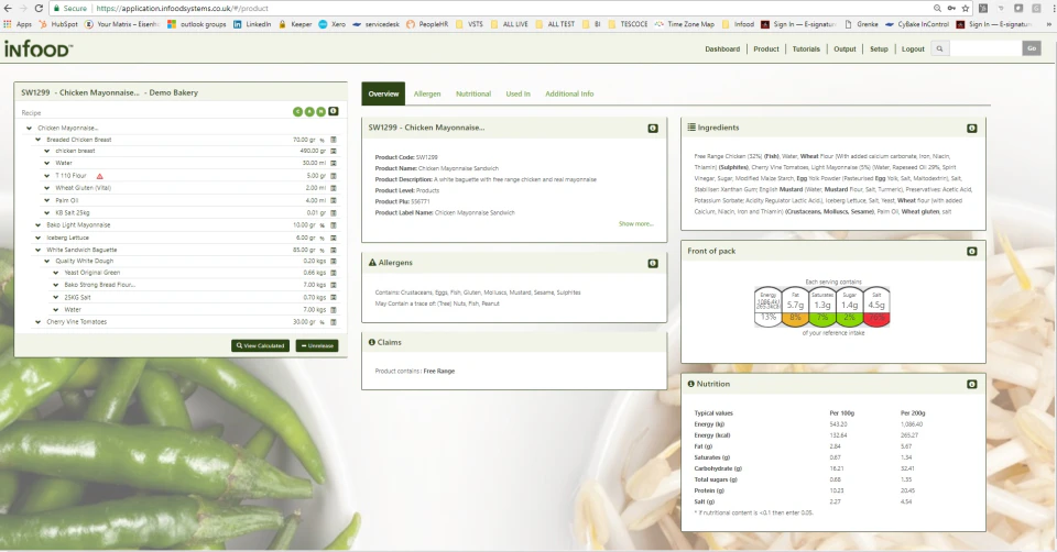 screenshot of Cybake