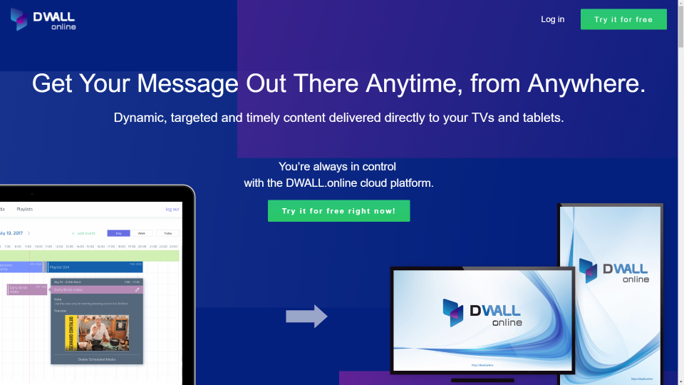 screenshot of DWALL.online