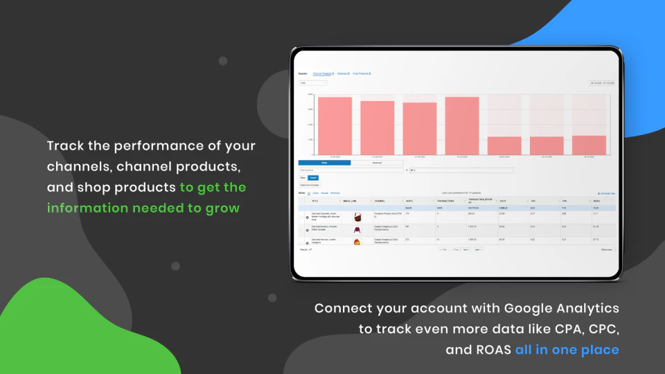 screenshot of DataFeedWatch