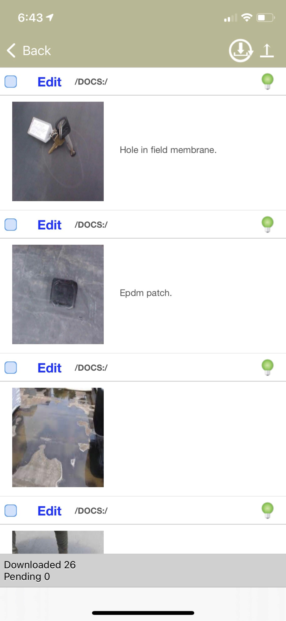 screenshot of Dataforma