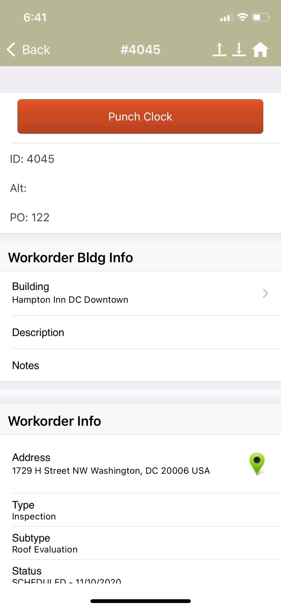 screenshot of Dataforma