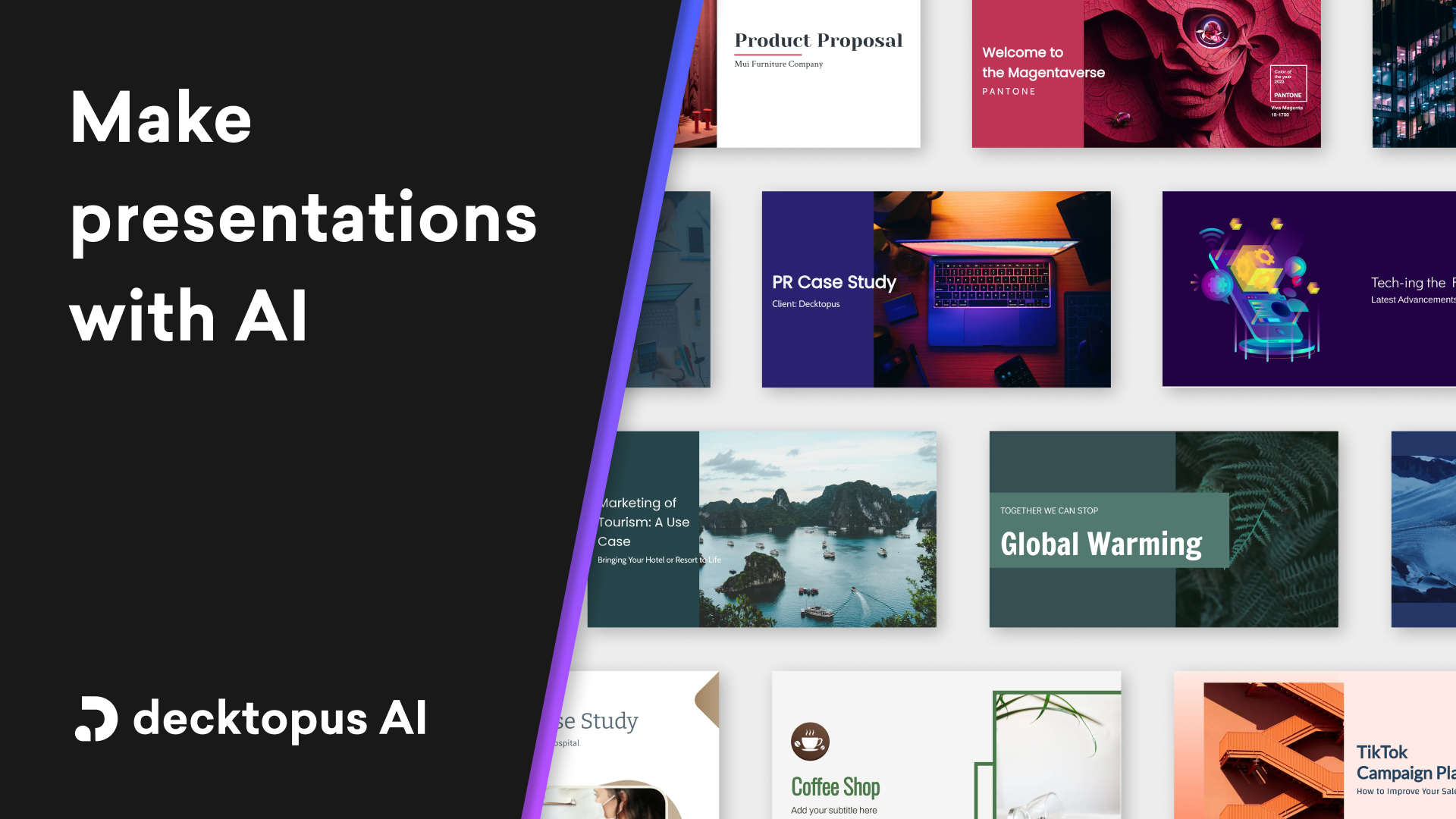 screenshot of Decktopus