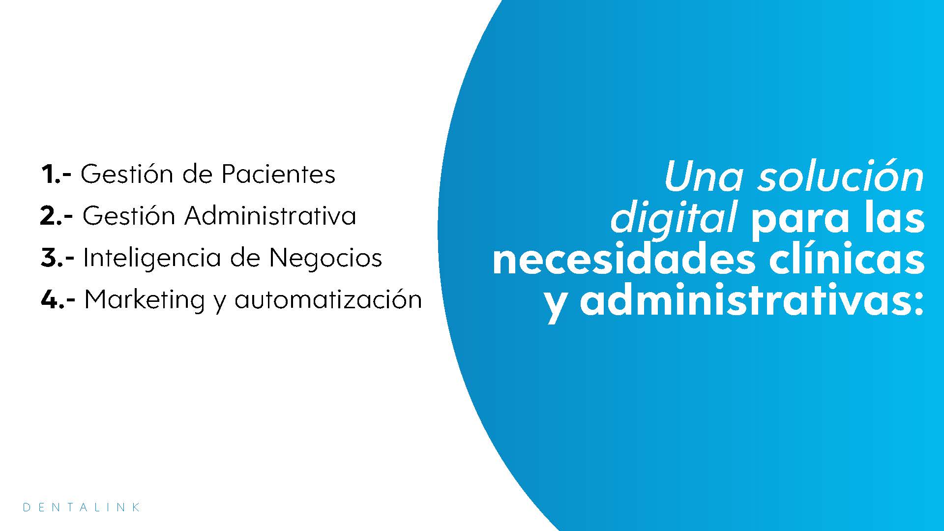 screenshot of Dentalink