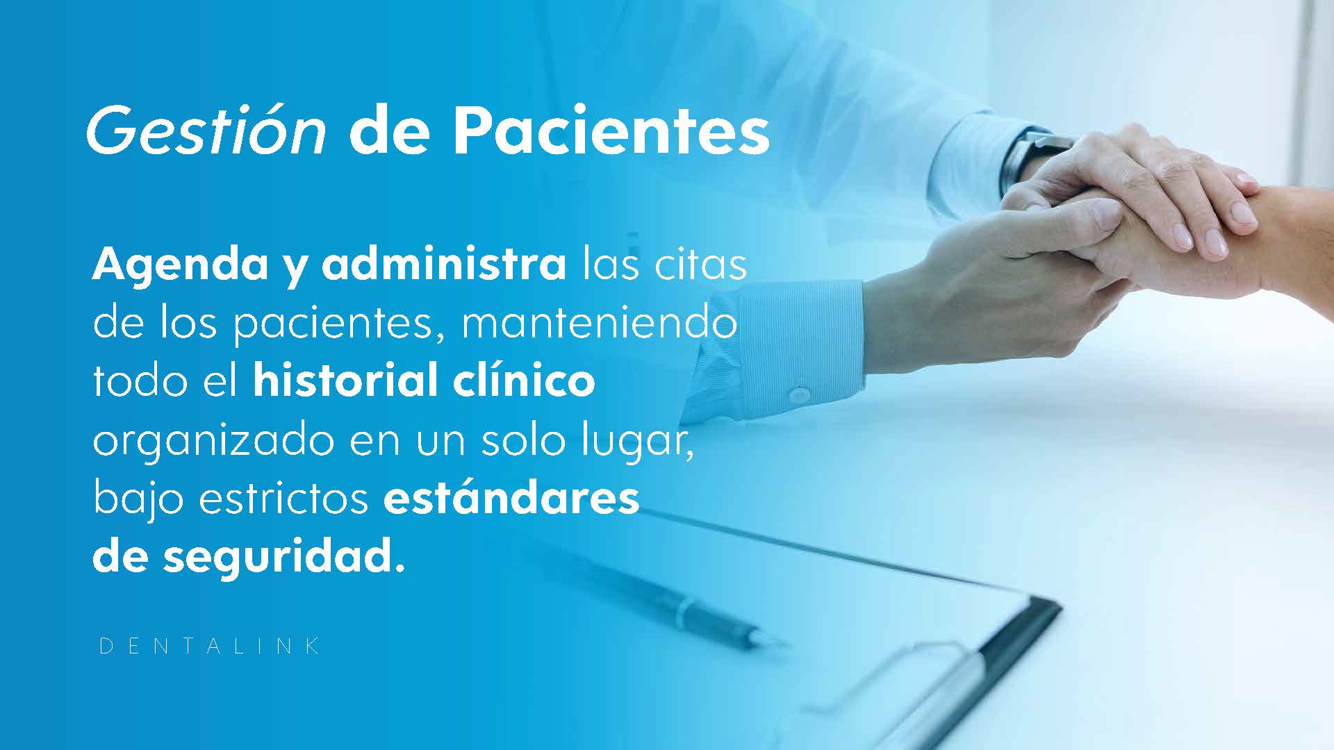 screenshot of Dentalink