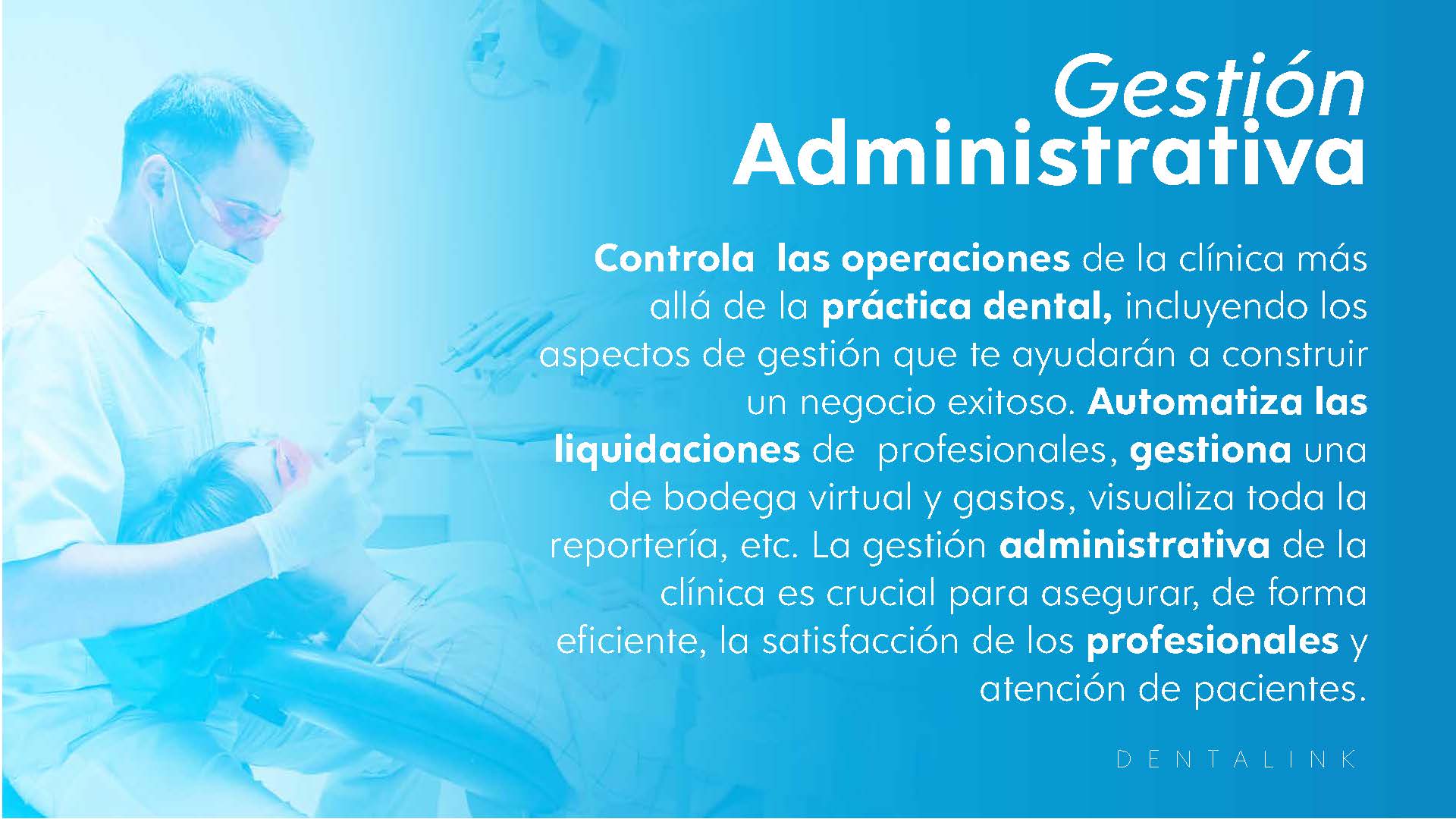 screenshot of Dentalink