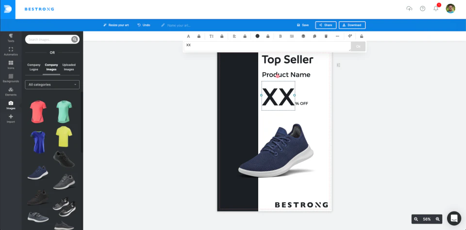 screenshot of Deskfy