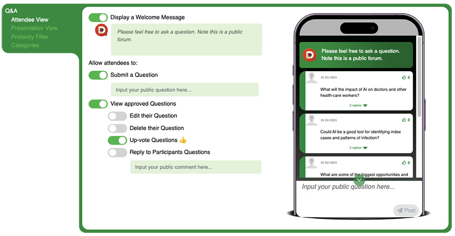 screenshot of DialogLoop
