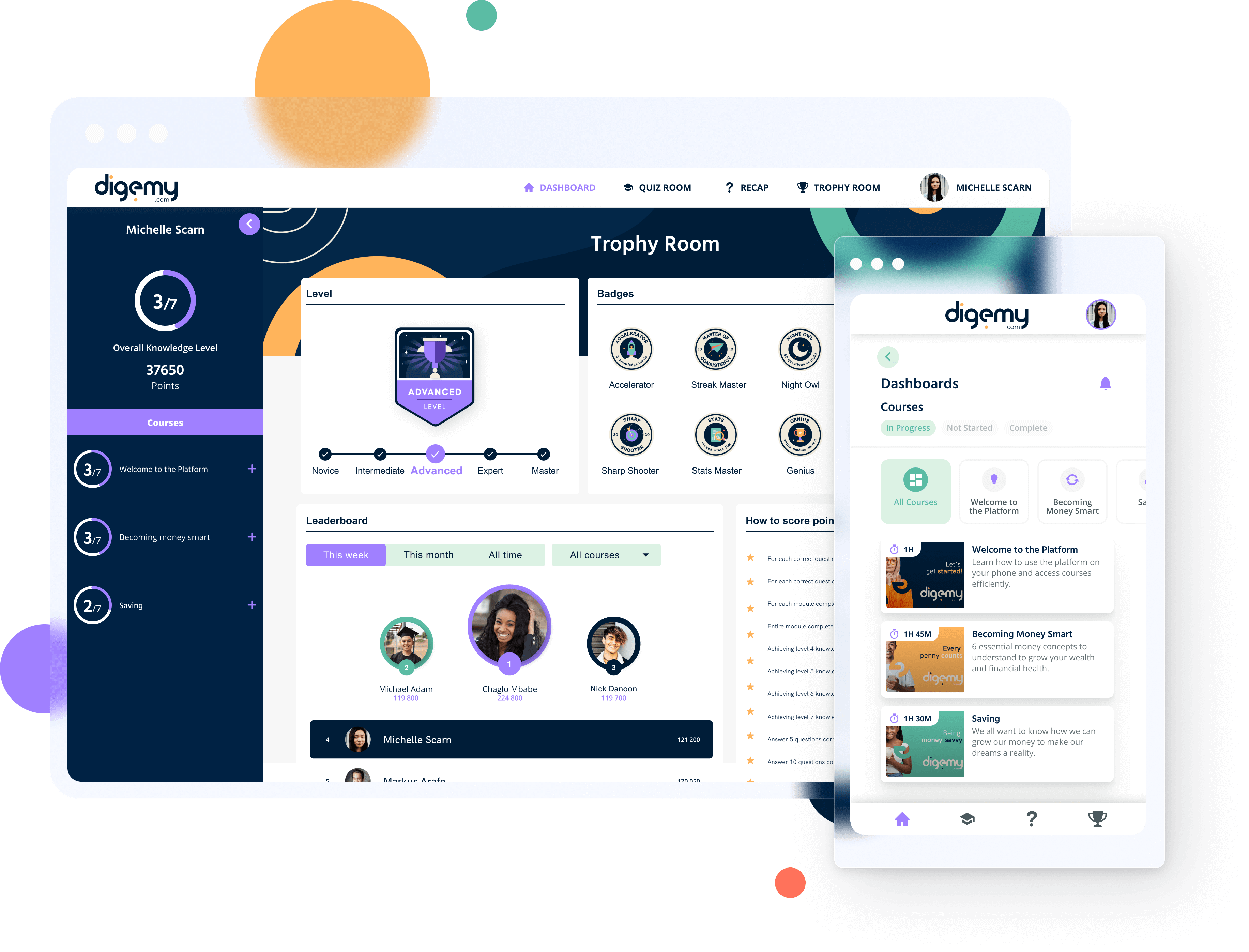 screenshot of Digemy