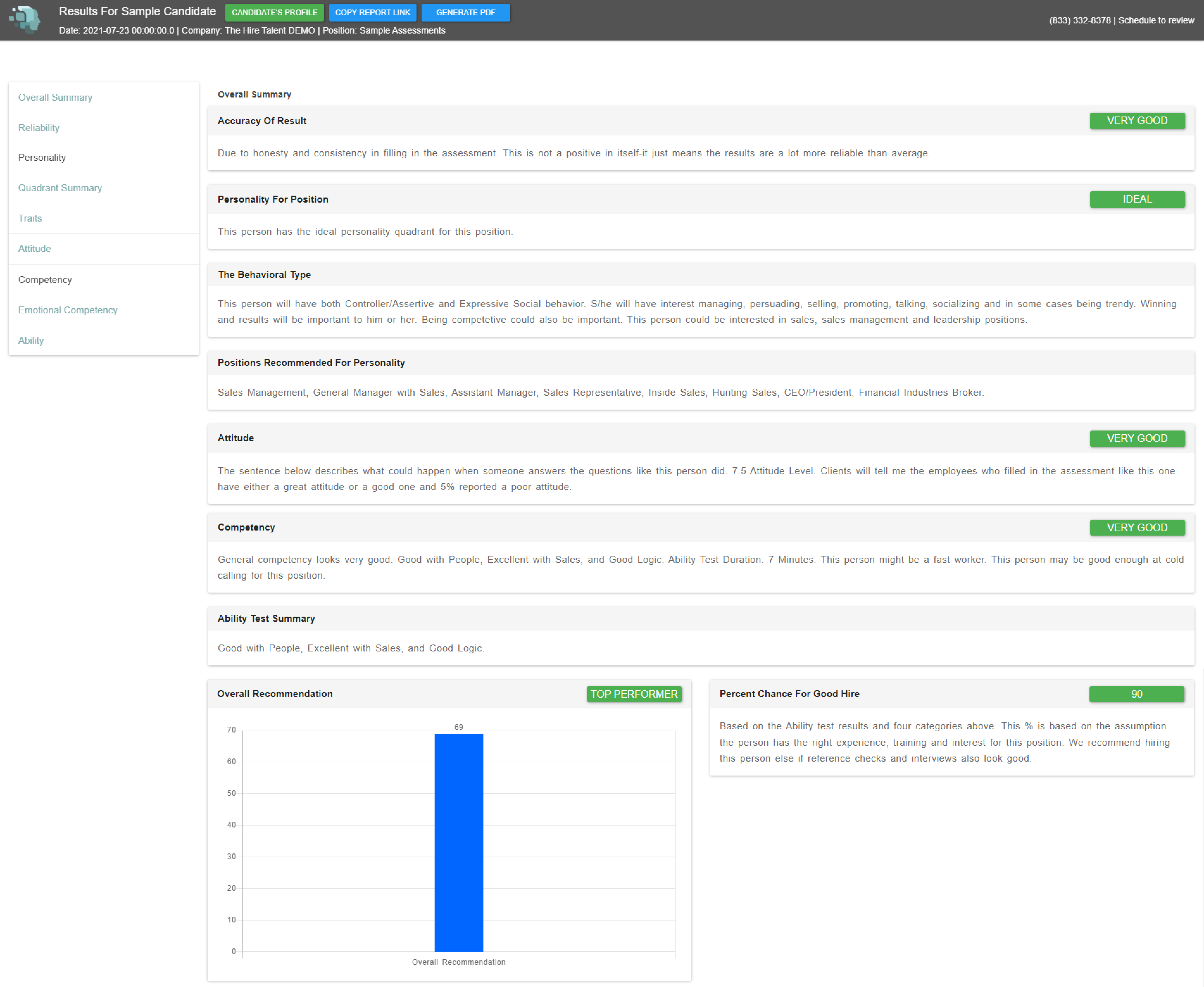 screenshot of Discovered