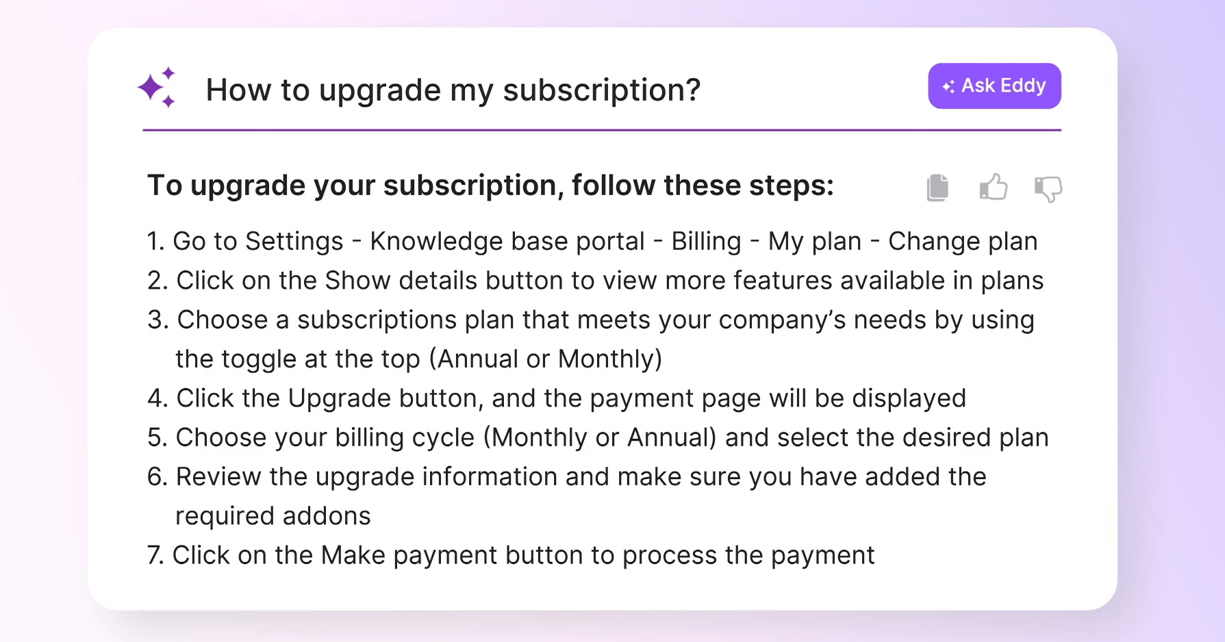 screenshot of Document360